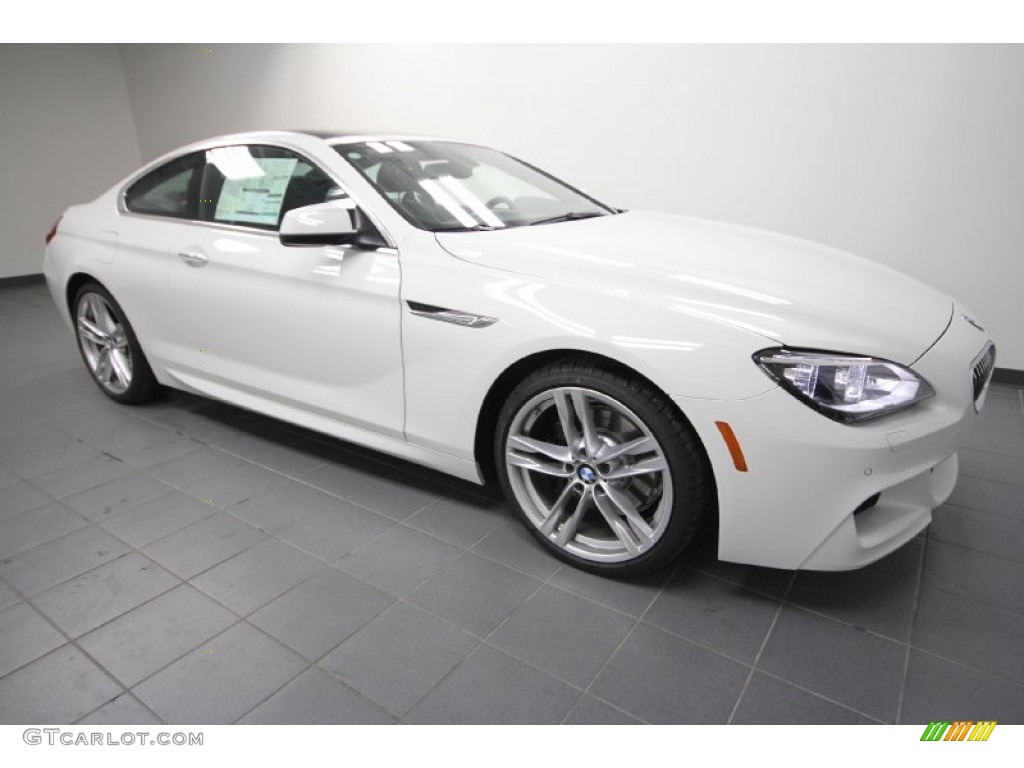 Alpine White 2012 BMW 6 Series 640i Coupe Exterior Photo #61214850