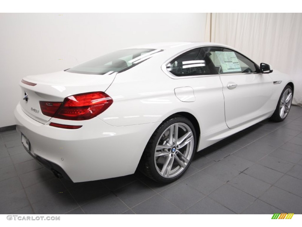Alpine White 2012 BMW 6 Series 640i Coupe Exterior Photo #61214868