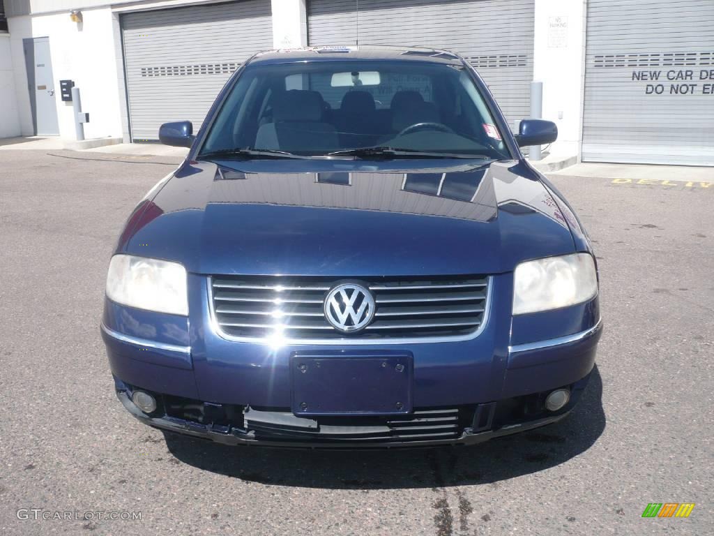 2004 Passat GLS Sedan - Shadow Blue Metallic / Grey photo #2