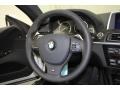Black Nappa Leather Steering Wheel Photo for 2012 BMW 6 Series #61214997