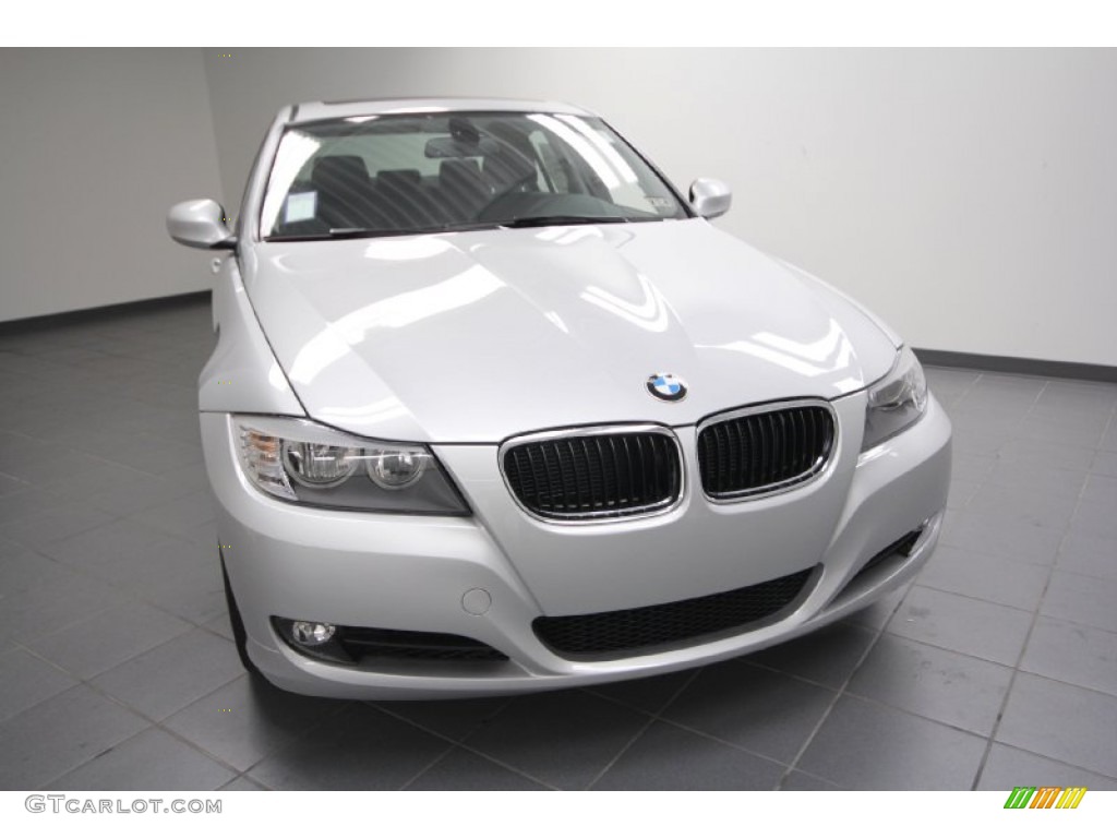 2011 3 Series 328i Sedan - Titanium Silver Metallic / Black photo #5