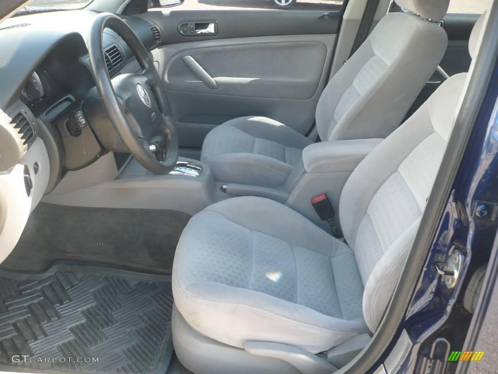 2004 Passat GLS Sedan - Shadow Blue Metallic / Grey photo #6