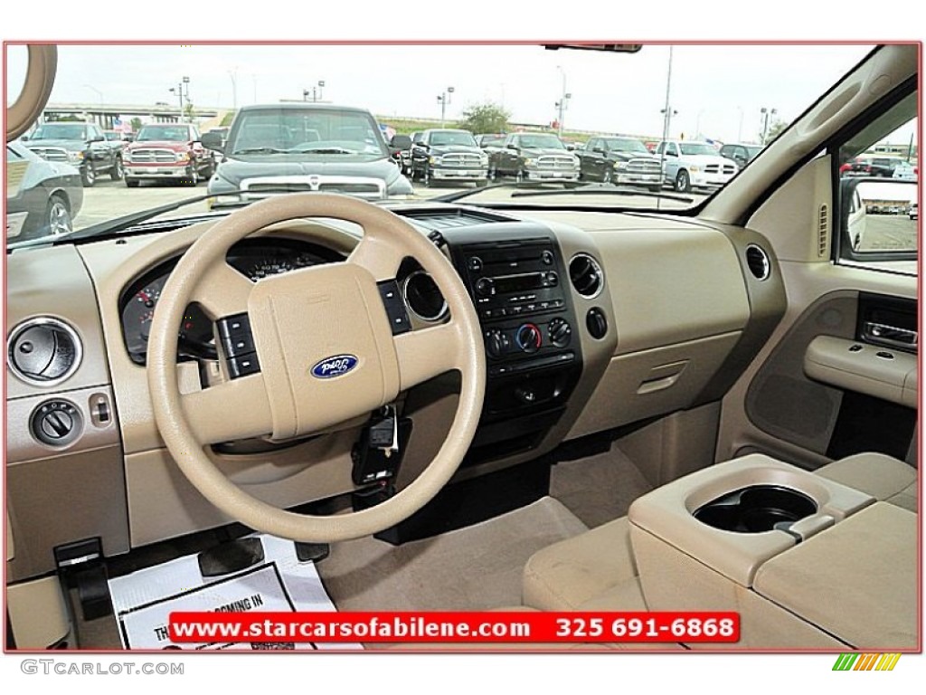 2006 F150 XLT SuperCab - Oxford White / Tan photo #30