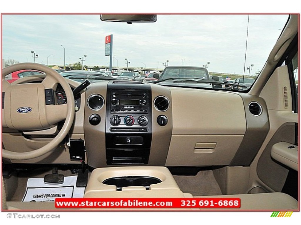 2006 F150 XLT SuperCab - Oxford White / Tan photo #31