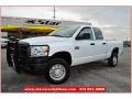 Bright White 2008 Dodge Ram 2500 ST Quad Cab 4x4