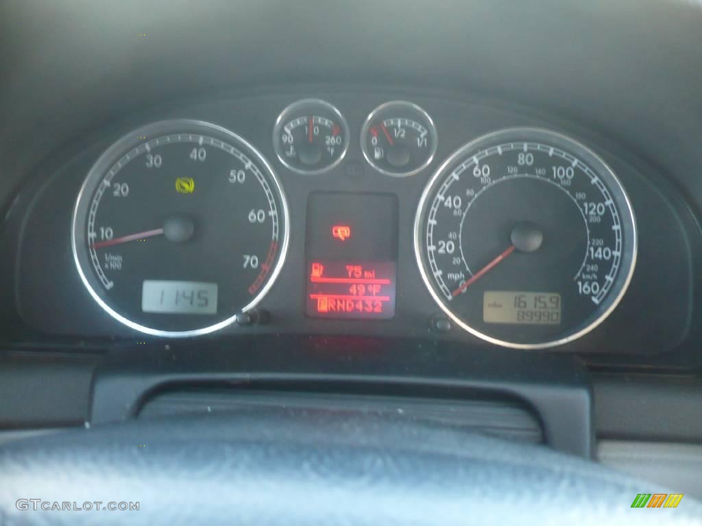 2004 Passat GLS Sedan - Shadow Blue Metallic / Grey photo #11