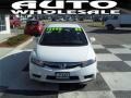 Taffeta White - Civic LX Sedan Photo No. 2