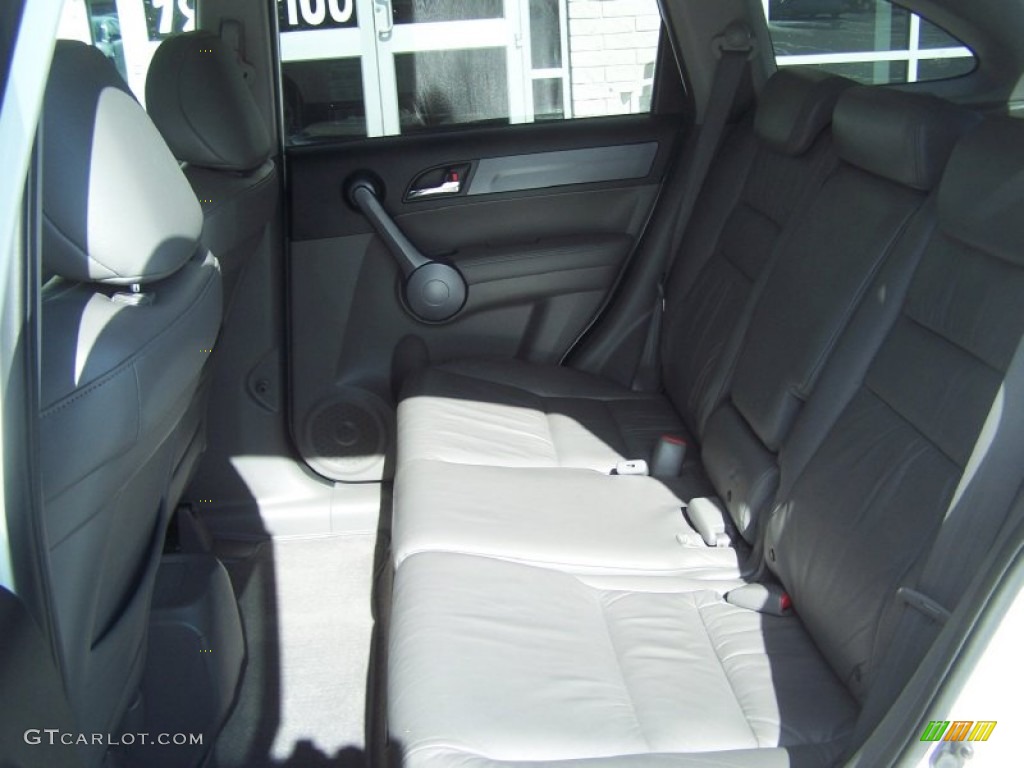 2008 CR-V EX-L 4WD - Taffeta White / Gray photo #7