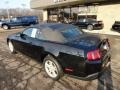 2010 Black Ford Mustang V6 Convertible  photo #2