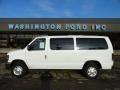 2011 Oxford White Ford E Series Van E350 XL Passenger  photo #1