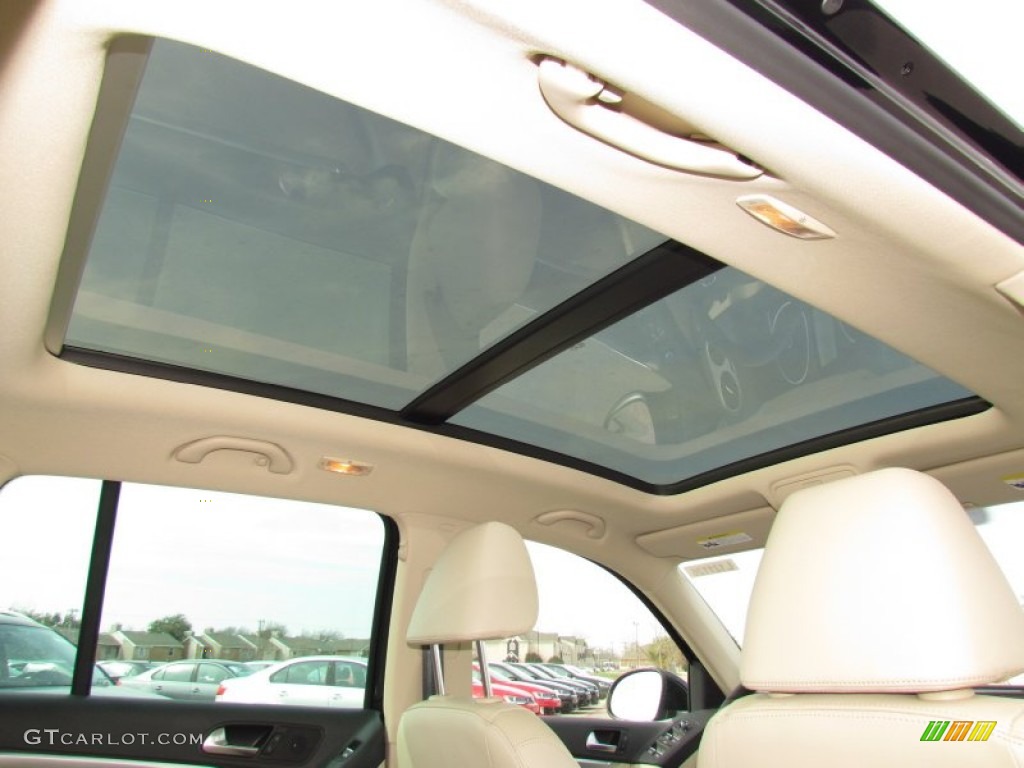 2012 Tiguan SEL - Deep Black Metallic / Black photo #6