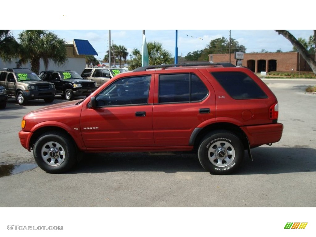 Palazzo Red 1999 Isuzu Rodeo LS Exterior Photo #61218826