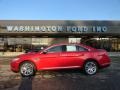2010 Red Candy Metallic Ford Taurus Limited AWD  photo #1