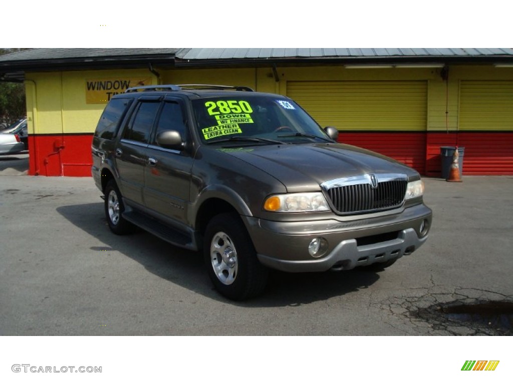 2001 Navigator 4x4 - Mineral Grey Metallic / Medium Parchment photo #1
