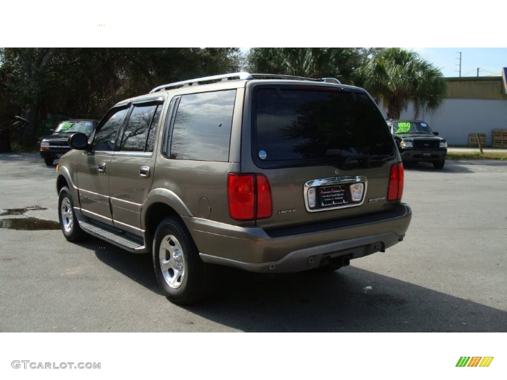 2001 Navigator 4x4 - Mineral Grey Metallic / Medium Parchment photo #5