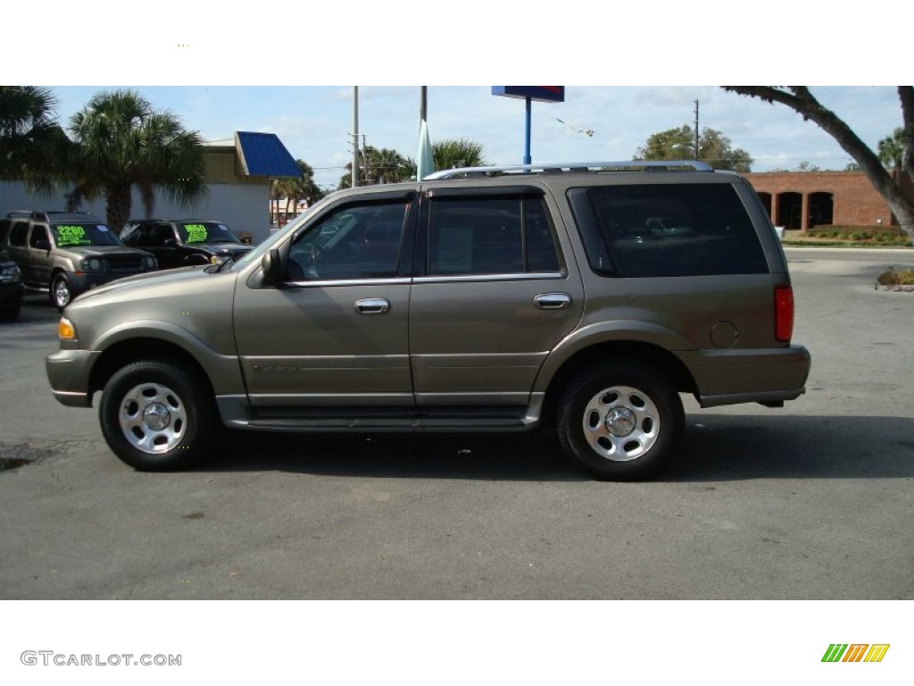 2001 Navigator 4x4 - Mineral Grey Metallic / Medium Parchment photo #6