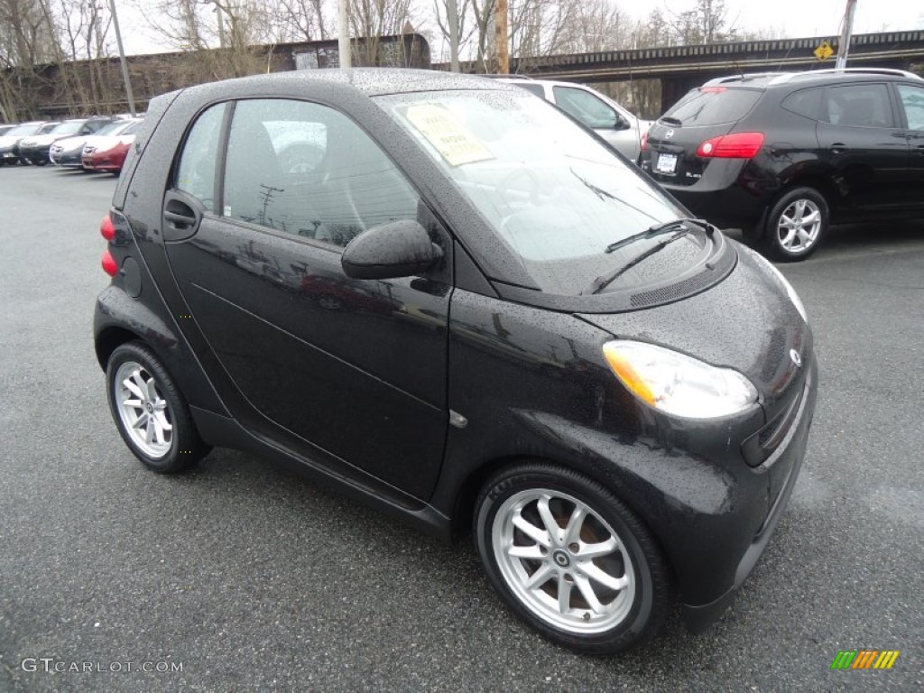 Deep Black 2008 Smart fortwo passion coupe Exterior Photo #61219546