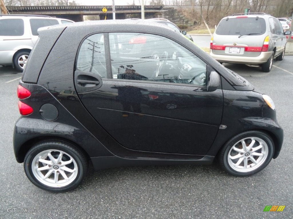 Deep Black 2008 Smart fortwo passion coupe Exterior Photo #61219555