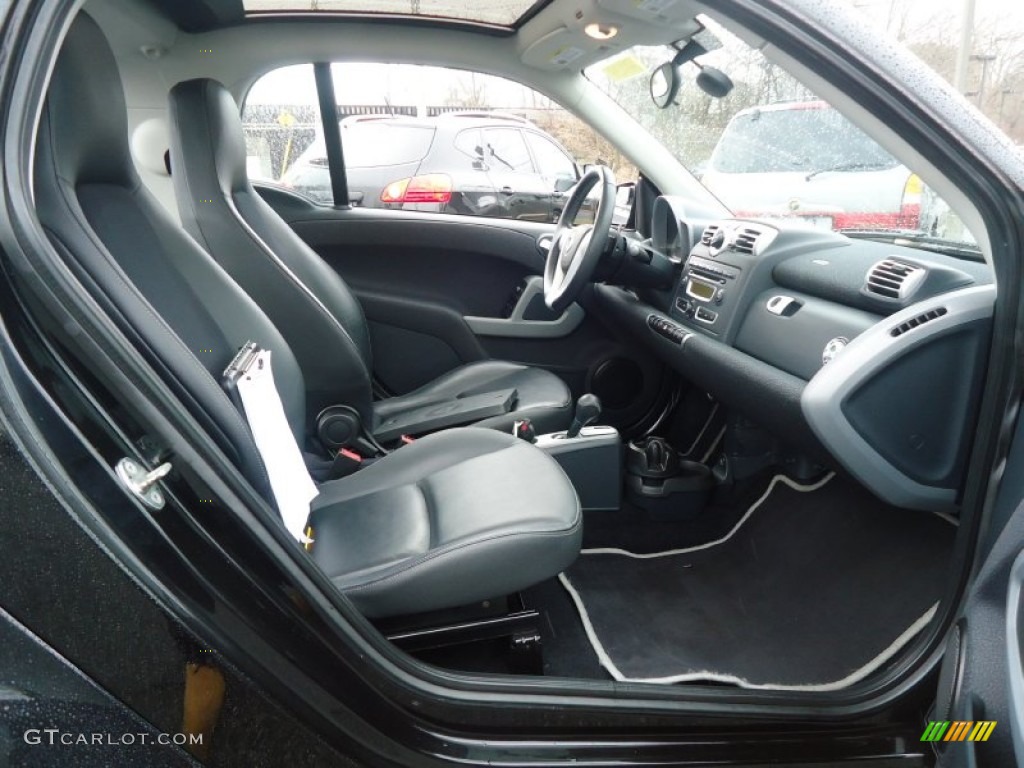 Design Black Interior 2008 Smart fortwo passion coupe Photo #61219675