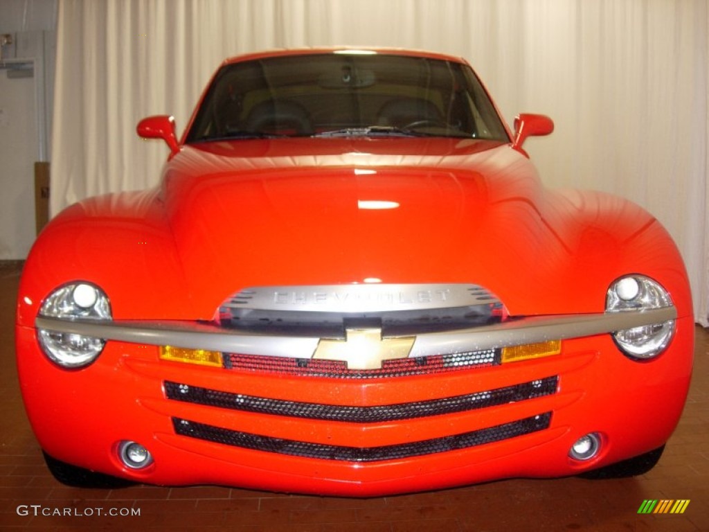 Redline Red 2004 Chevrolet SSR Standard SSR Model Exterior Photo #61220167