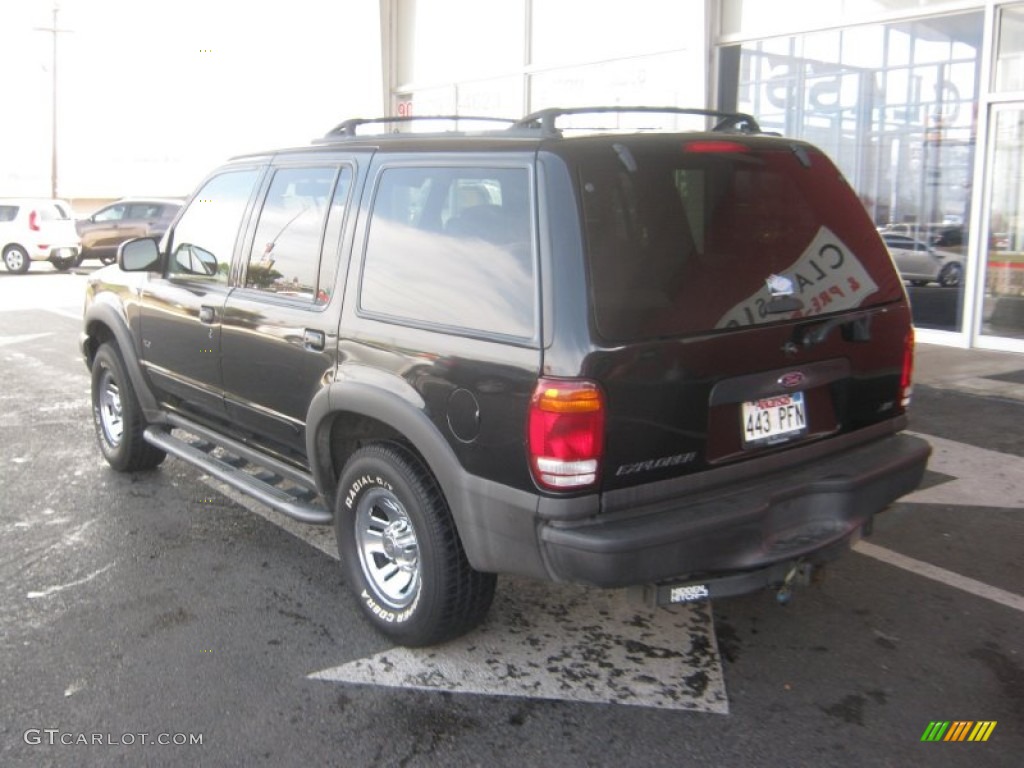 2000 Explorer XLS - Black / Medium Prairie Tan photo #3