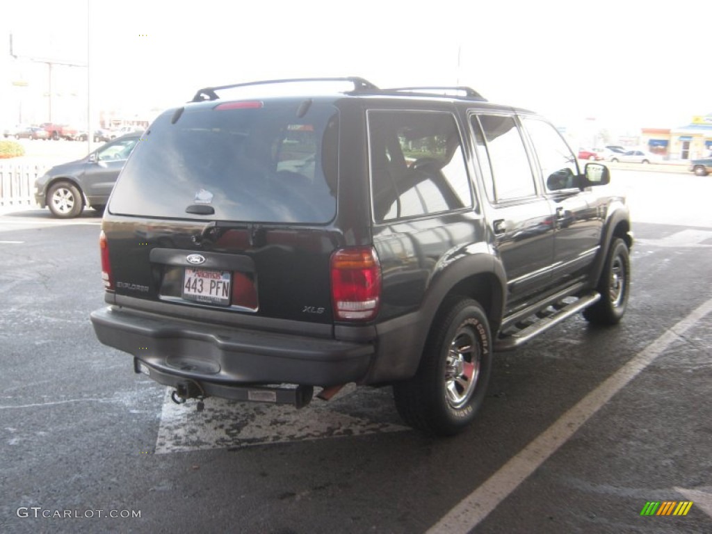 2000 Explorer XLS - Black / Medium Prairie Tan photo #5