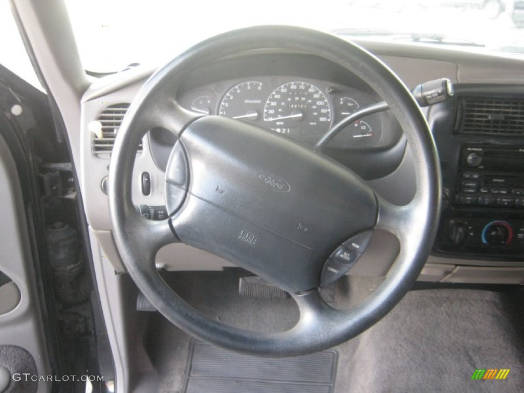 2000 Explorer XLS - Black / Medium Prairie Tan photo #10