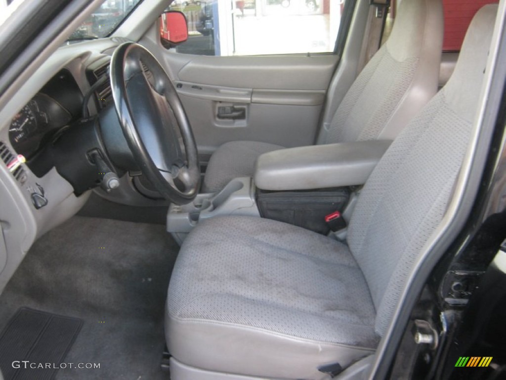 2000 Explorer XLS - Black / Medium Prairie Tan photo #12