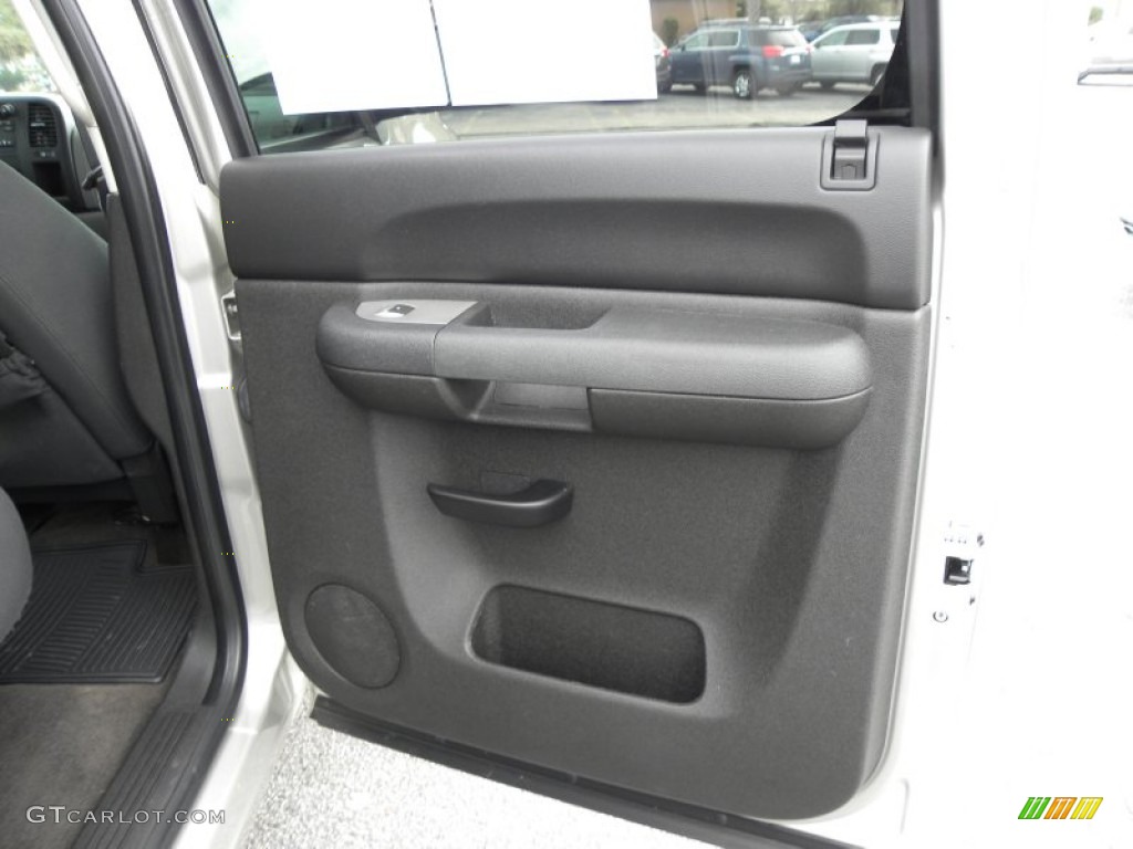 2008 Silverado 1500 LS Crew Cab - Silver Birch Metallic / Dark Titanium photo #11