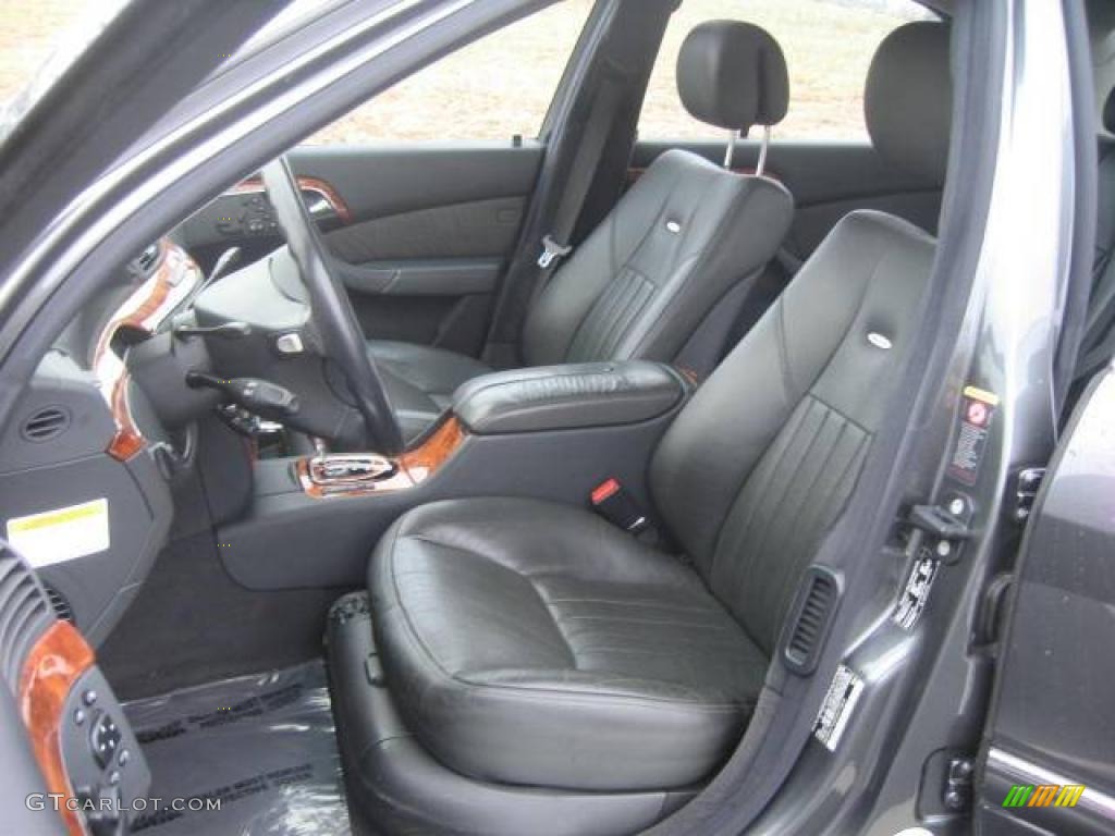 2006 S 55 AMG Sedan - designo Graphite Metallic / designo Graphite Premium Leather photo #4