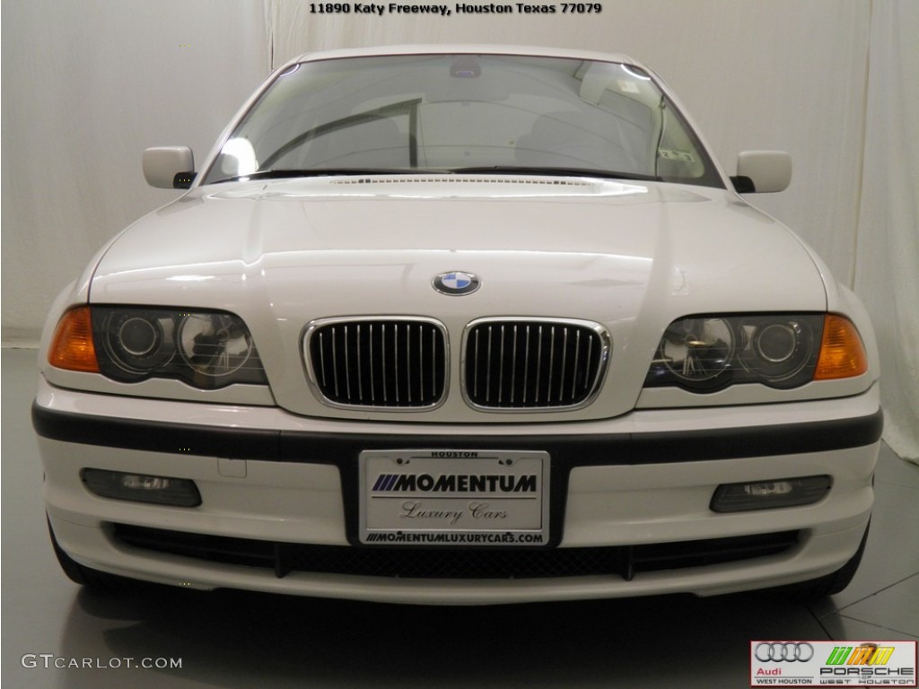 2000 3 Series 328i Sedan - Alpine White / Sand photo #17