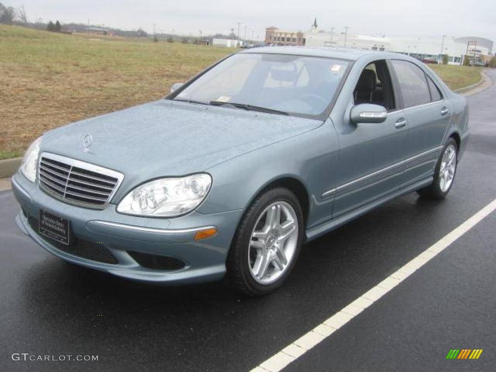 2006 S 500 Sedan - Horizon Blue Metallic / Charcoal photo #1