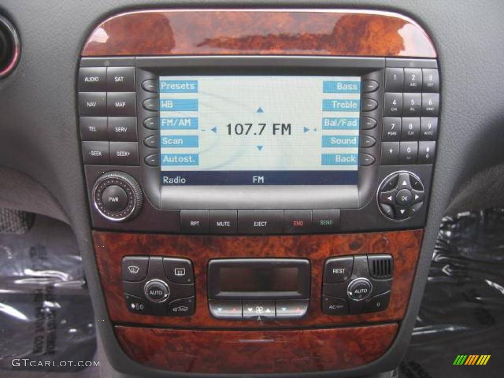 2006 S 500 Sedan - Horizon Blue Metallic / Charcoal photo #9