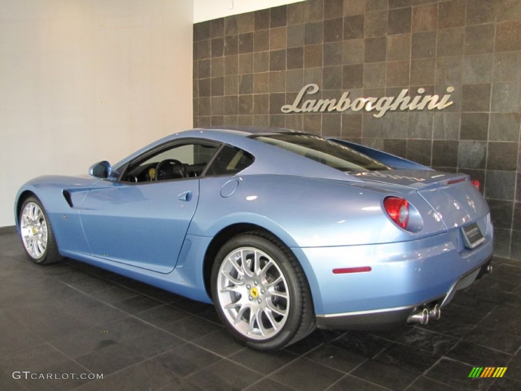 Blue Mirabeau 2009 Ferrari 599 GTB Fiorano Standard 599 GTB Fiorano Model Exterior Photo #61223509
