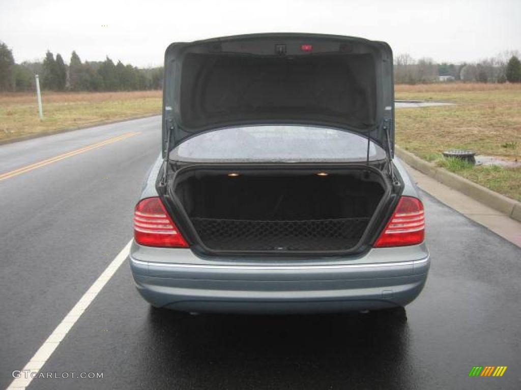 2006 S 500 Sedan - Horizon Blue Metallic / Charcoal photo #15
