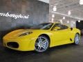 2008 Yellow Modena Ferrari F430 Coupe F1  photo #2