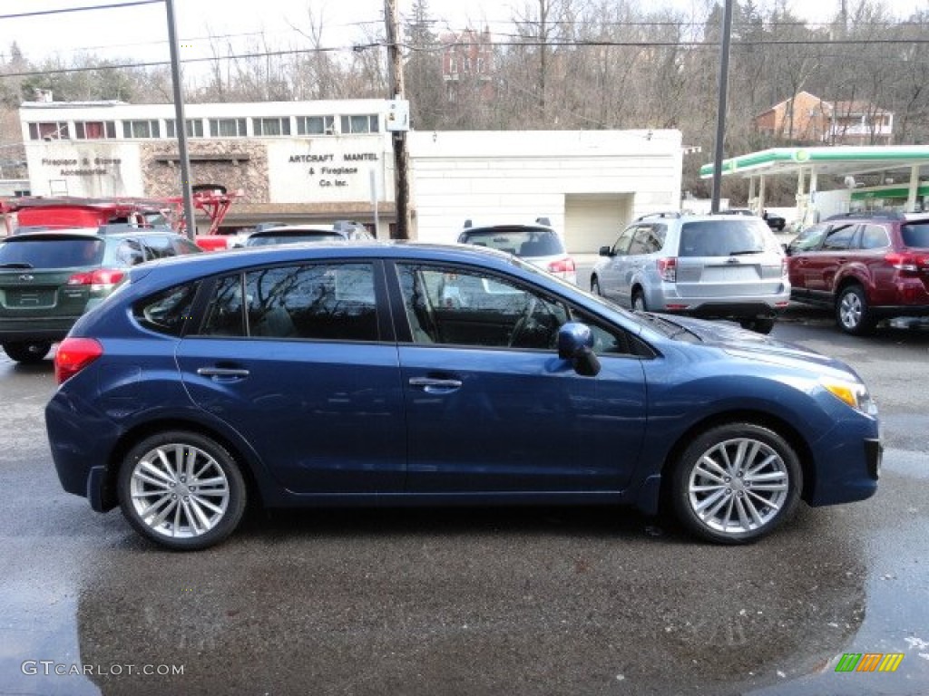 Marine Blue Pearl 2012 Subaru Impreza 2.0i Limited 5 Door Exterior Photo #61224028