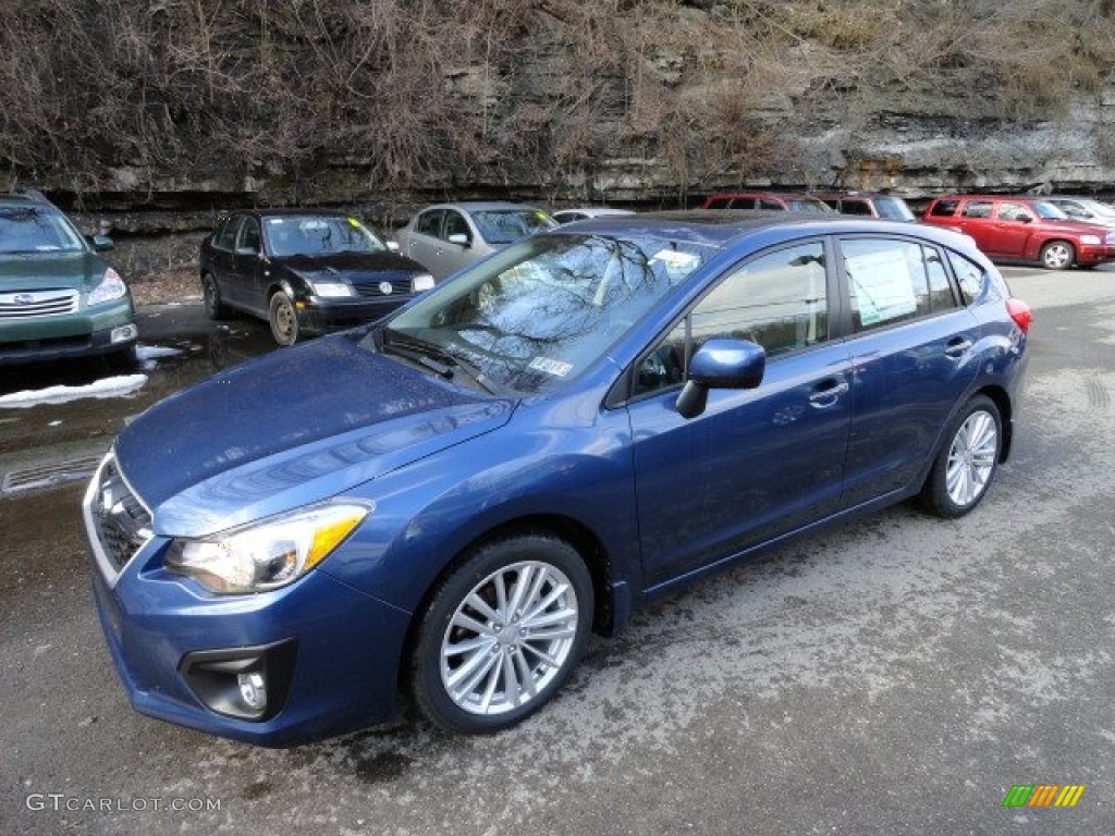 Marine Blue Pearl 2012 Subaru Impreza 2.0i Limited 5 Door Exterior Photo #61224046