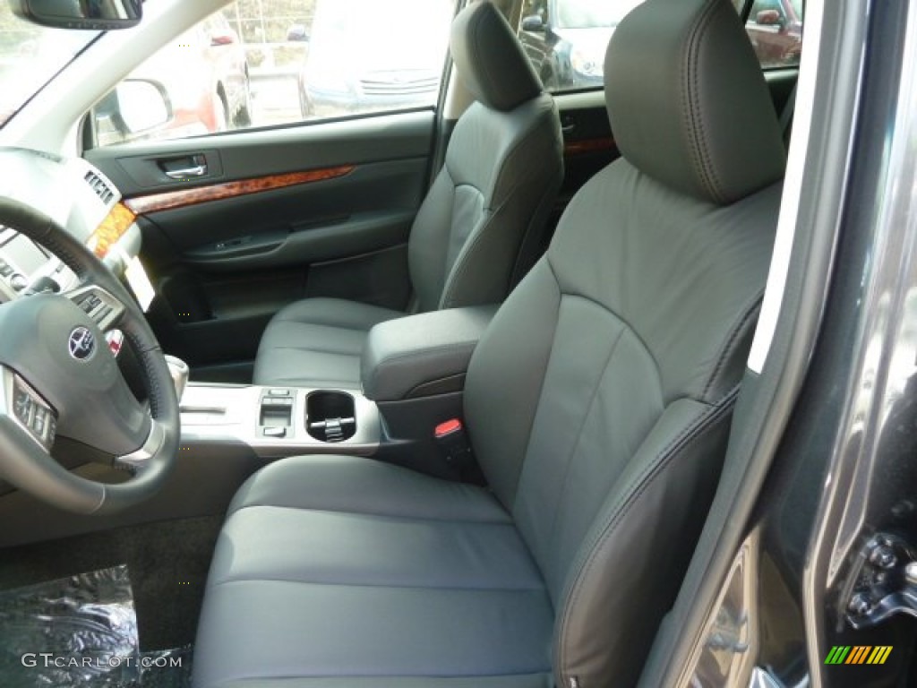 Off Black Interior 2012 Subaru Outback 2.5i Limited Photo #61224331