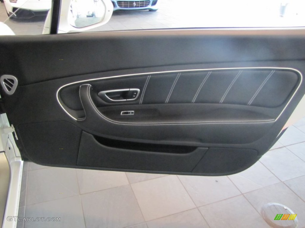 2011 Bentley Continental GTC Speed 80-11 Edition Beluga Door Panel Photo #61224556