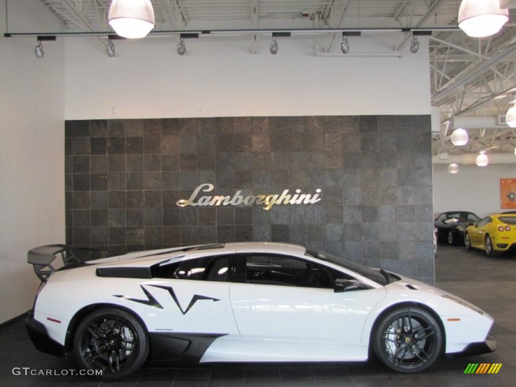 Bianco Isis (White) 2010 Lamborghini Murcielago LP670-4 SV Exterior Photo #61224616