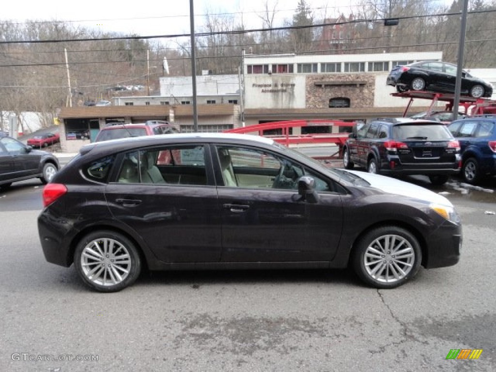 Deep Cherry Red Pearl 2012 Subaru Impreza 2.0i Premium 5 Door Exterior Photo #61224706