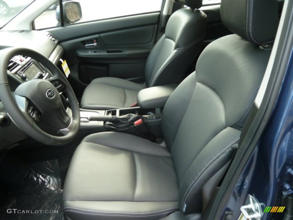Black Interior 2012 Subaru Impreza 2.0i Sport Limited 5 Door Photo #61225401