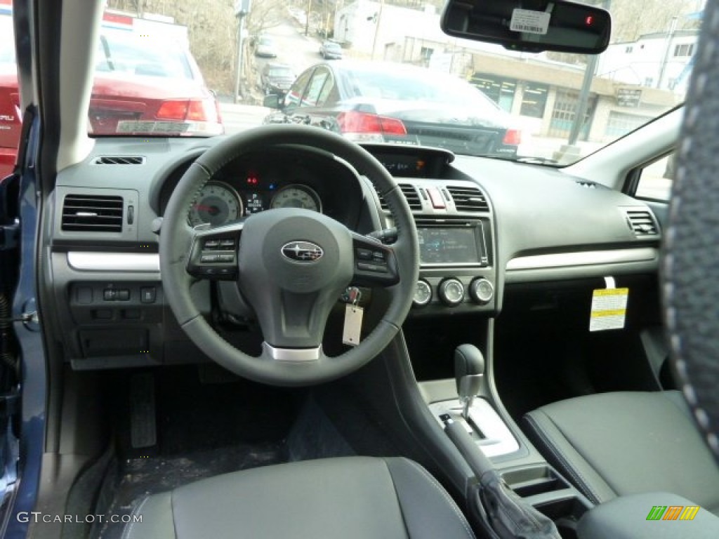 2012 Subaru Impreza 2.0i Sport Limited 5 Door Black Dashboard Photo #61225417