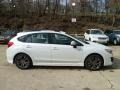 Satin White Pearl 2012 Subaru Impreza 2.0i Sport Premium 5 Door Exterior