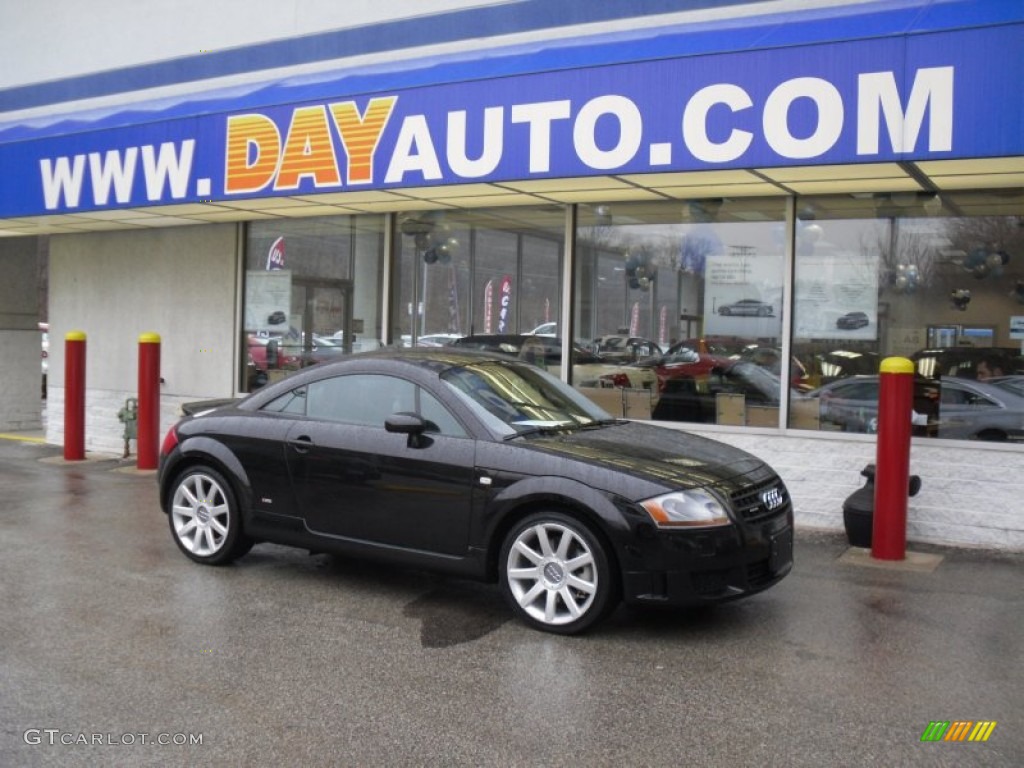 2005 TT 3.2 quattro Coupe - Brilliant Black / Ebony Black photo #1