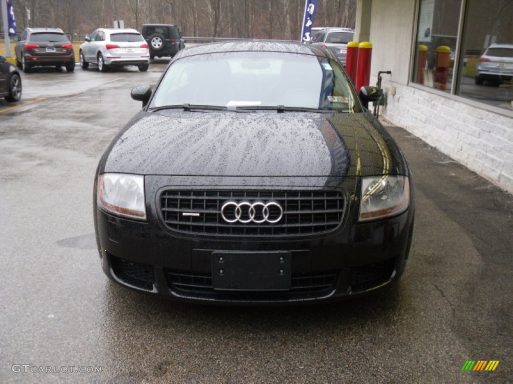 2005 TT 3.2 quattro Coupe - Brilliant Black / Ebony Black photo #3