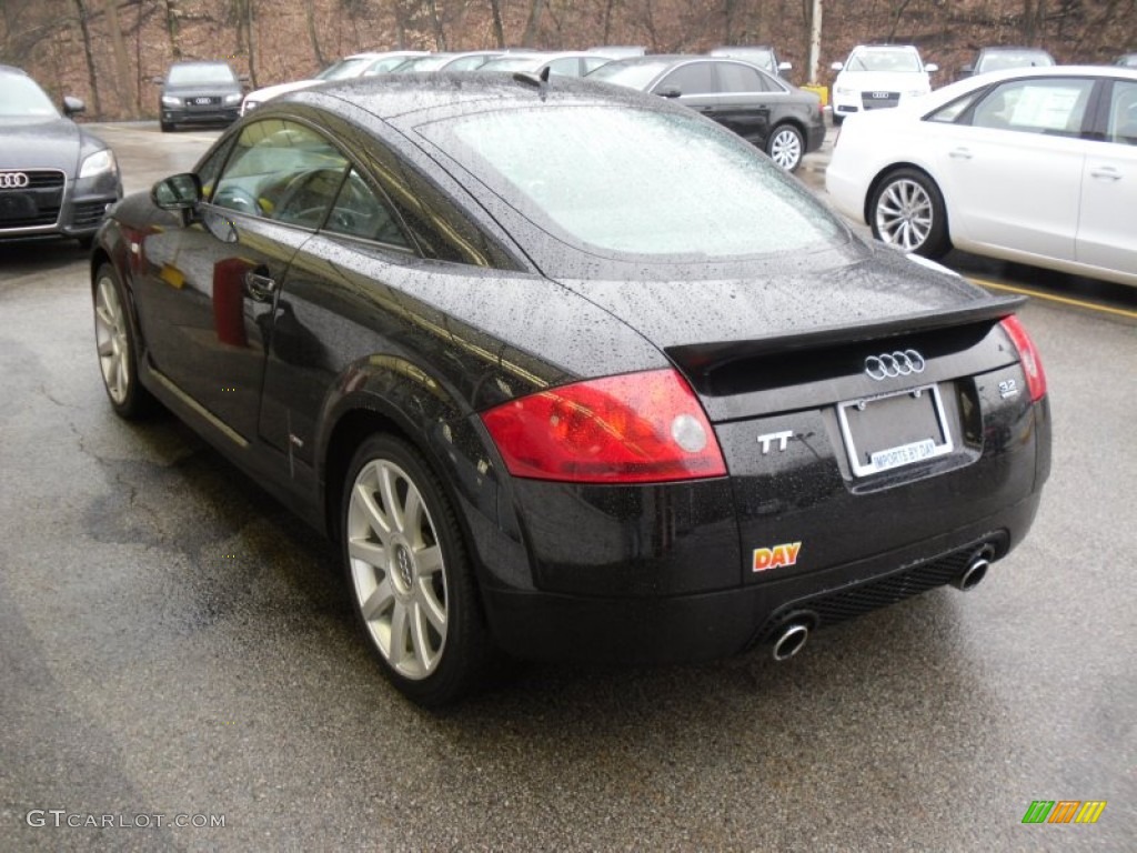 2005 TT 3.2 quattro Coupe - Brilliant Black / Ebony Black photo #5