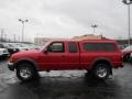 2003 Bright Red Ford Ranger XLT SuperCab 4x4  photo #2