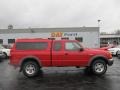 2003 Bright Red Ford Ranger XLT SuperCab 4x4  photo #4